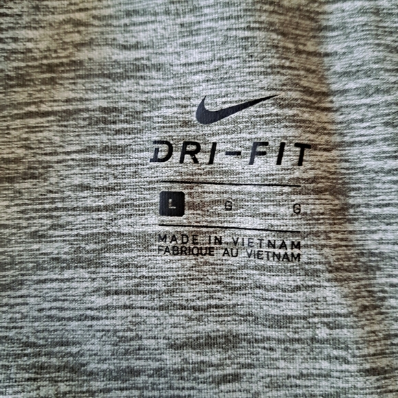 Nike Dri Fit Open Drape Cardigan Yoga Open Front Top Size Large Green Active - Picture 5 of 13